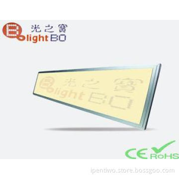 1200 x 600 Recessed Square Flat LED Panel Light For Station